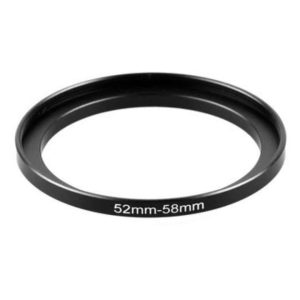 Anillo Adaptador Step Up 52mm A 58mm Filtro Fotográfico