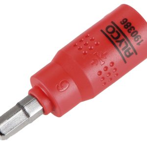 LLAVE VASO 1/4″ PUNTA HEX AISLADO 5 MM