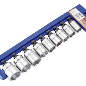 JUEGO 9 VASOS 1/2″ 17-32 MM REGLETA