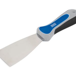 ESPÁTULA FLEXIBLE ACERO AL CARBONO 40 MM MANGO BIMATERIAL ALYCO