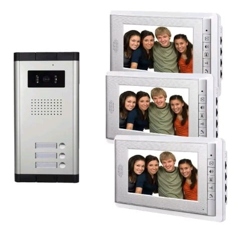 Video Portero Intercomunicador 3 Pantallas Departamento 7