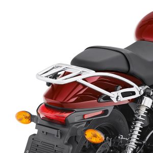 Bandeja portaequipajes doble H-D desmontable – Cromada