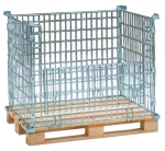 Cestón plegable palet Alto 640 mm