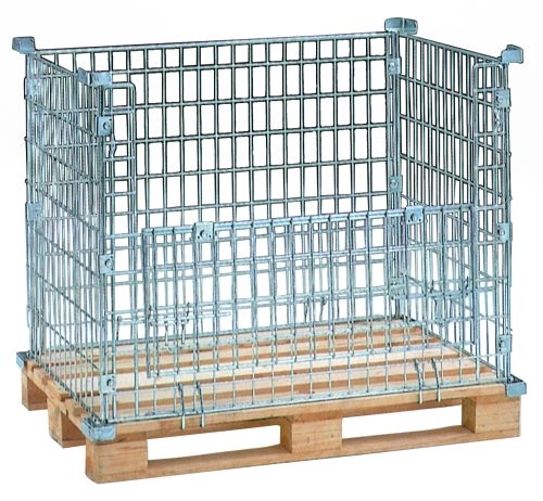 Cestón plegable palet Alto 640 mm - Imagen 2