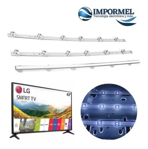 Tira Leds Tv LG 42 47 49 32lb5610 42lb5800 47lb6300 49lb5 - Imagen 2