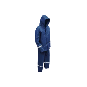 REF 202 Conjunto Oversize Chaqueta con Capucha Tipo Cierre Velcro y Cremallera Pantalon con Resorte en Cintura Reflectivo de 2″ en Espalda 1″ Mangas y Pantalon Calibre 18 705-40-11