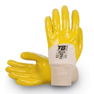 Pack 10 guantes protección mecánica algodón recubierto 3/4 en nitrilo 9013YB Tomás Bodero