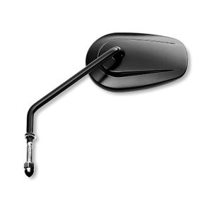 Espejo izquierdo cónico de brazo largo – Acabado negro EC