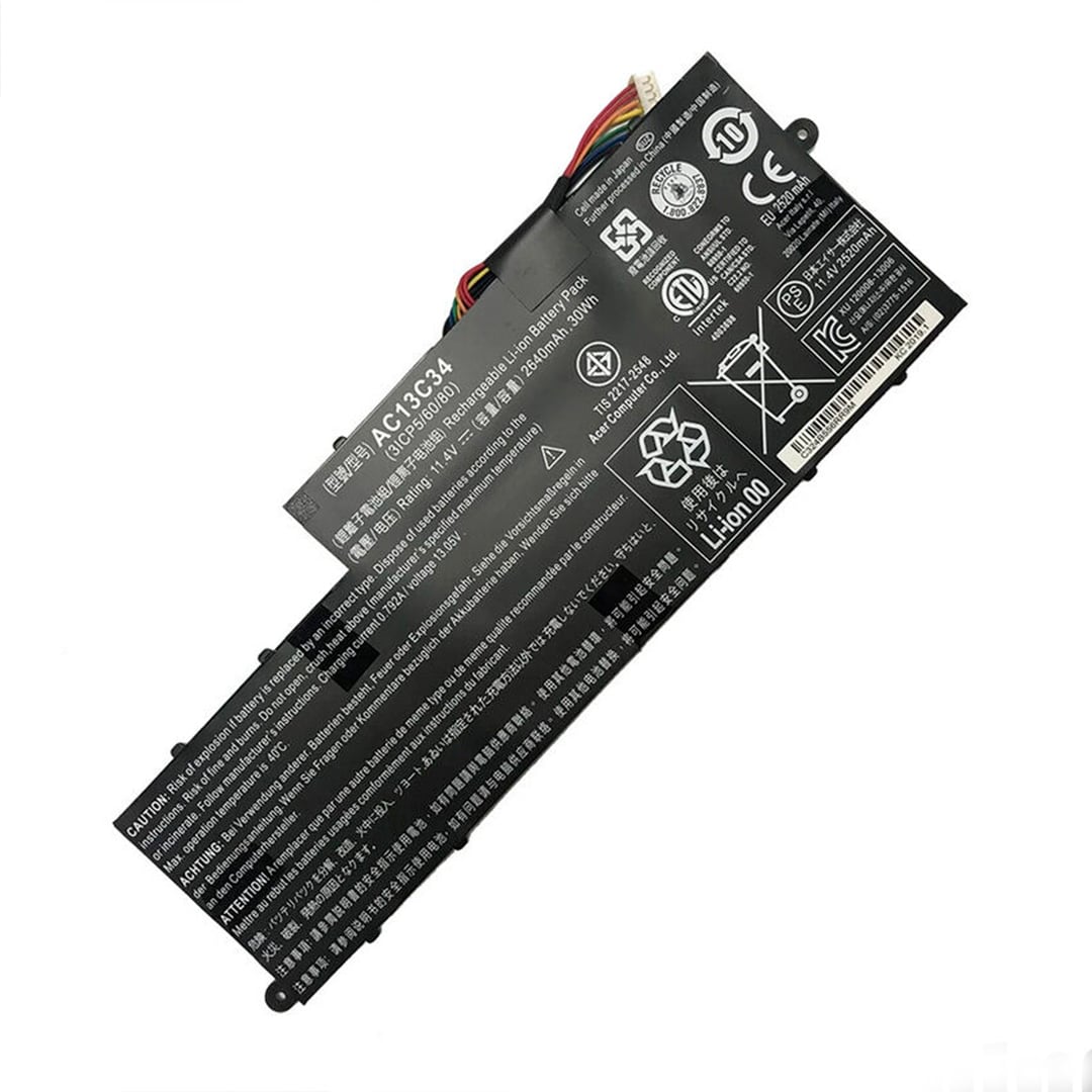 Bateria Acer Aspire AC13C34 V5-122P-0408 V5-122P-0467 ES1-111M MS2377 E3-112 E3-111-C9NY - Imagen 2