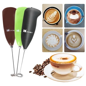 Batidor Manual Electrico Cafe Espuma