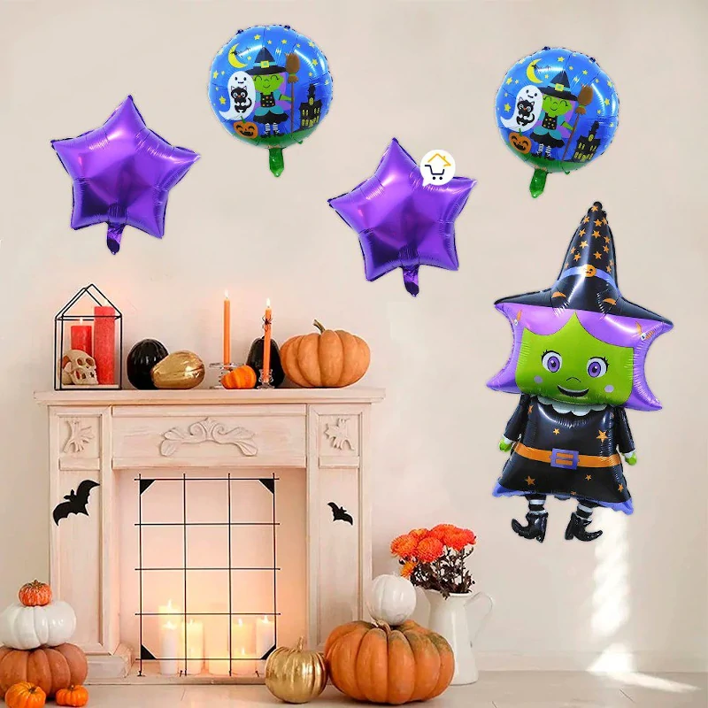 Bouquet globos metalizados para decoración de fiesta X5 - Imagen 7