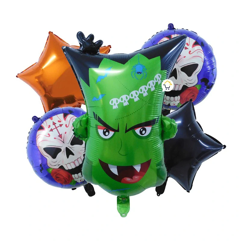 Bouquet globos metalizados para decoración de fiesta X5 - Imagen 6