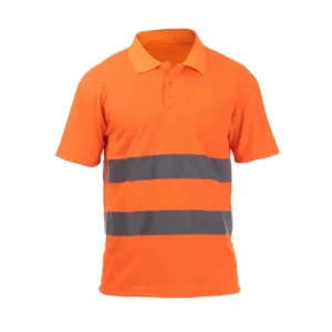 Polo de Manga Corta Alta Visibilidad Monocolor Cliff Tomás Bodero