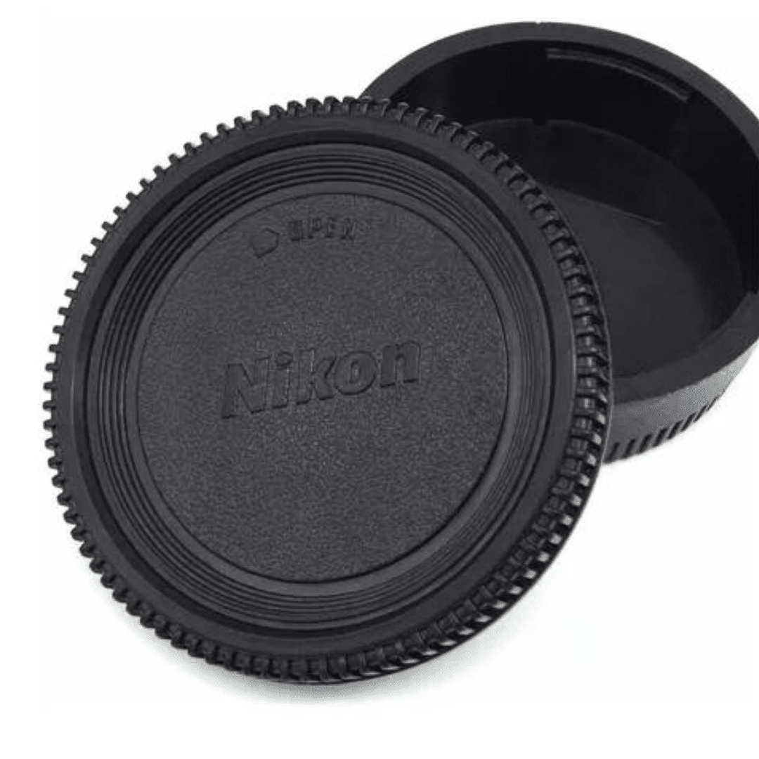 Tapa Frontal y Tapa Trasera de Lente para Nikon D7500 D7200 D7100 D7000 D5600 D5300 D5200 D5100 D3500 D3400 D3300 D3200 D3100 D850 D810 D800 D750 D600 D90 D80 - Imagen 2