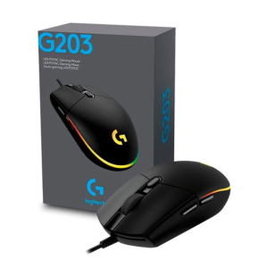 Mouse Gamer Logitech G203 Lightsync Rgb 8000 Dpi