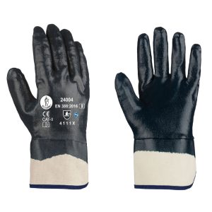 GUANTE 24004 JOMIBA DE NITRILO PESADO DORSO CUBIERTO