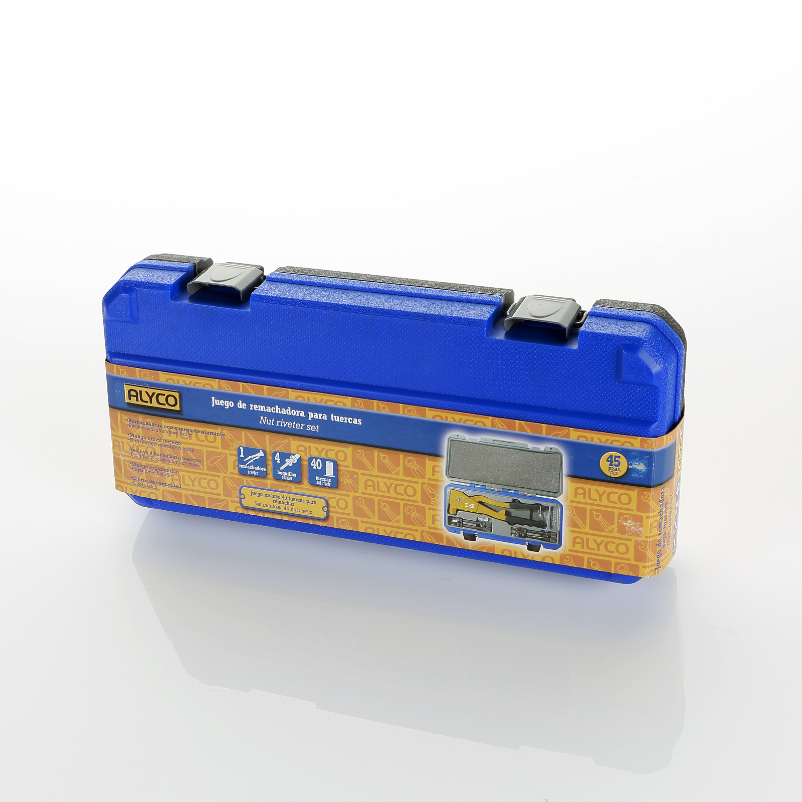 JUEGO REMACHADORA TUERCAS 4 BOCAS - Imagen 3