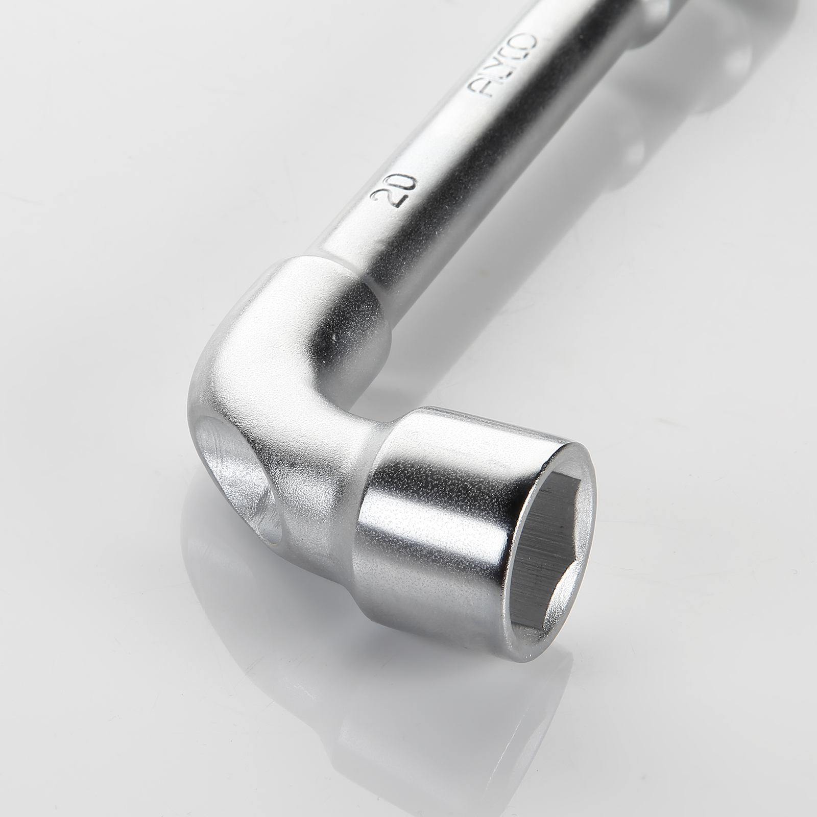 LLAVE DE PIPA ABIERTA HEXAGONAL 16 MM ALYCO - Imagen 4