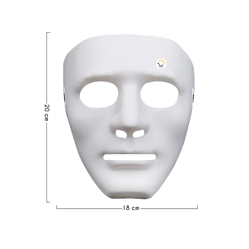 Máscara asesino sin rostro y expresión - Imagen 4