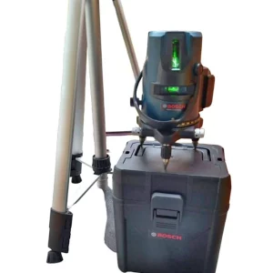 Nivel laser 5 líneas tipo Bosch con trípode