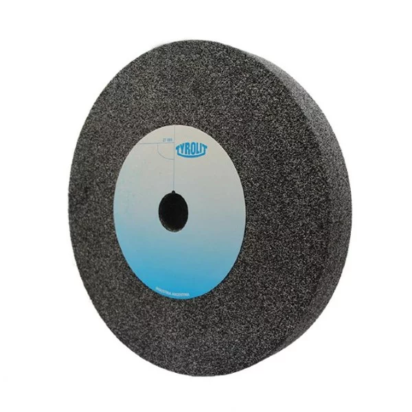 TYROLIT rueda recta CARBURO DE SILICIO NEGRO 1C desbaste fundición gris 24R amoladora de banco 350x50x38.1mm