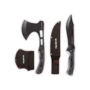 WORKPRO HACHA y CUCHILLO JUEGO