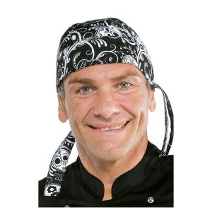 Bandana Cocinero Calaveras (Pack 2 ud.)