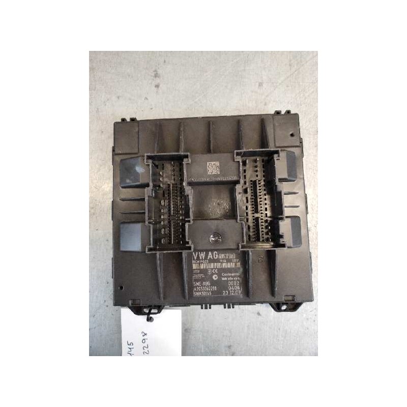 CAJA RELES / FUSIBLES 5WK50145 2AC53362298 6R0937086D