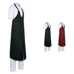 Delantal con Peto Regulable Con Abertura Frontal