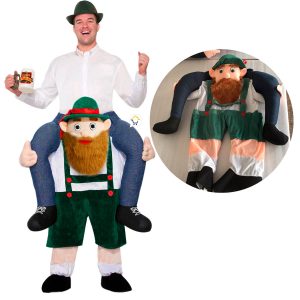 Disfraz Irlandés Borracho Paseo Sobre Hombros Adulto Halloween