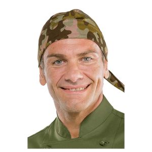 Bandana Cocinero Estampado Militar (Pack 2 ud.)