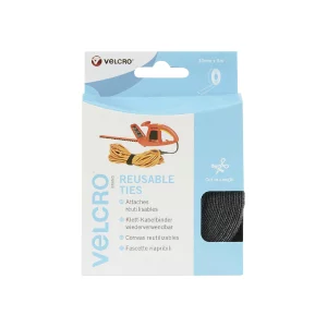 VELCRO*Cierre para cables 30mm. x 5mts. Negro