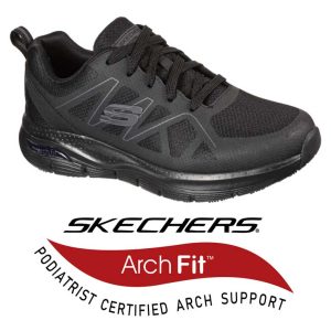 Zapatilla de Trabajo Hombre SKECHERS Work: Arch Fit® SR Axtell ESD